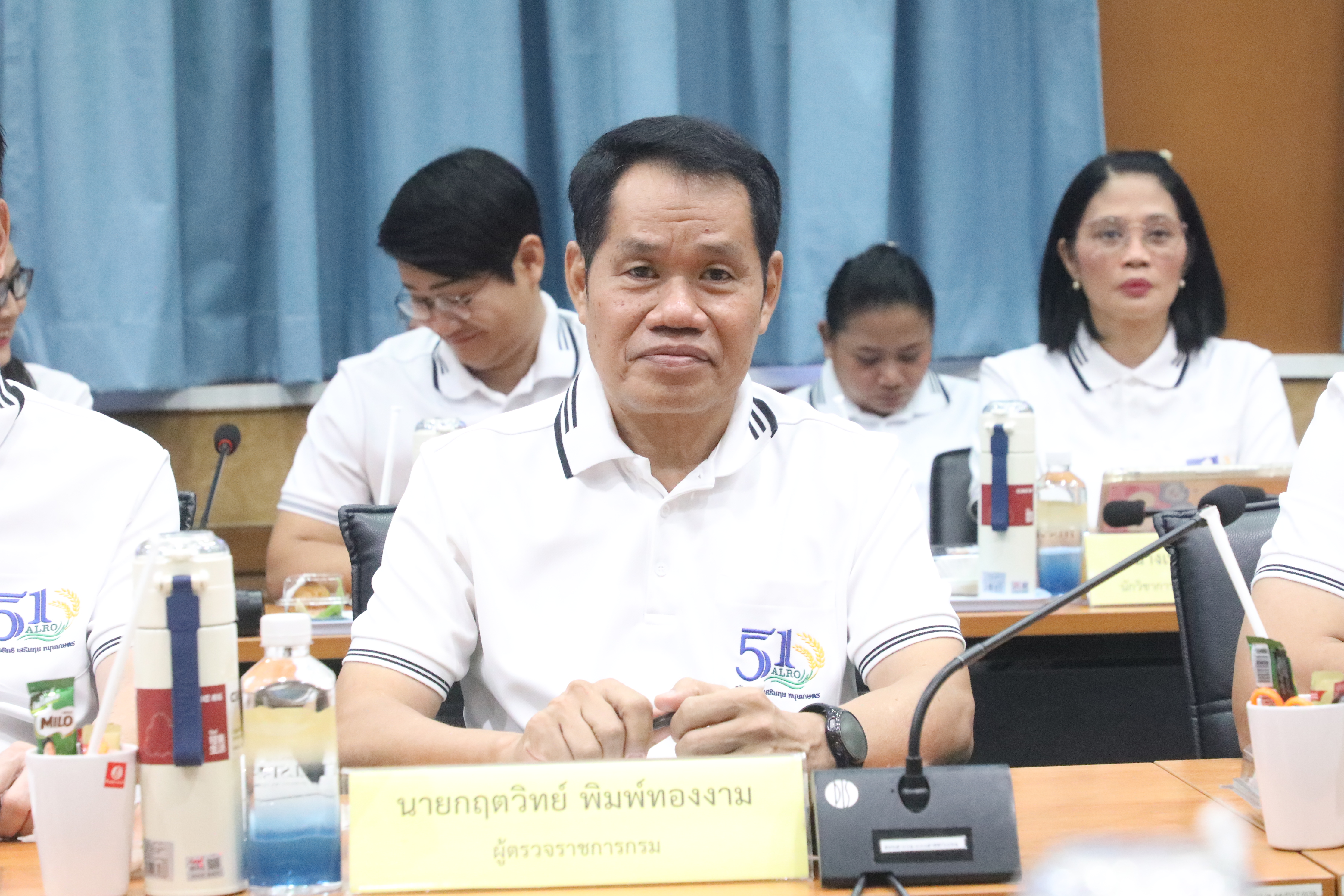 title - รองปลัด กษ. ประชุมสัญจร 5 หน่วยงานภายใต้การกำกับดูแล ณ ส.ป.ก. 